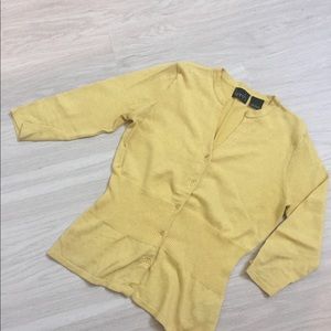 Yellow Cardigan